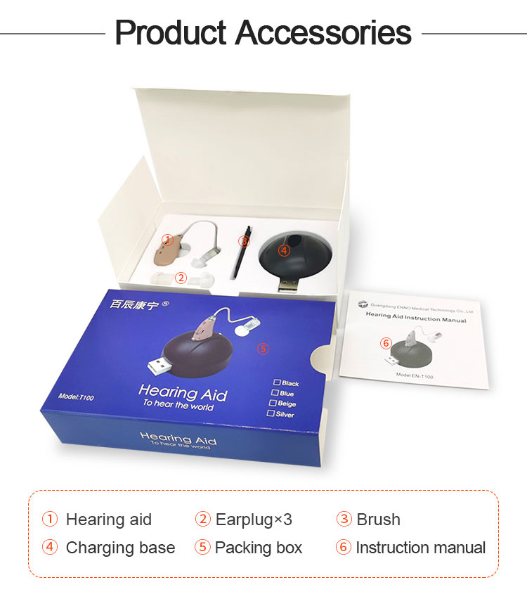 Rechargeable Custom Hearing Aids |ennohearingaid