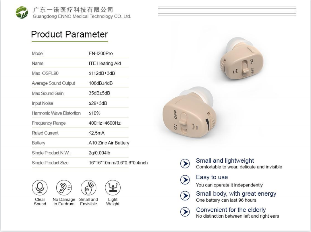 mini hearing aid|ennohearingaid